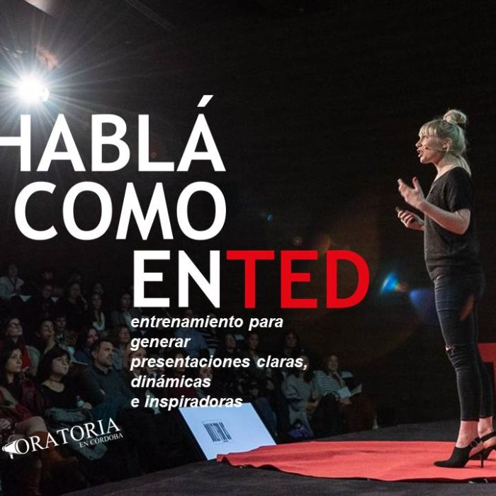 Seminario de oratoria: «Hablá como en TED»