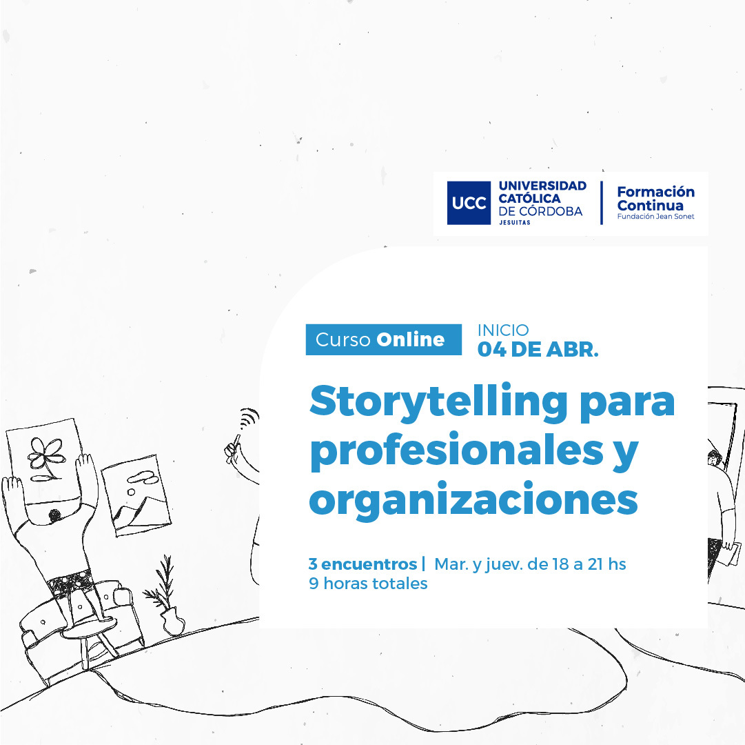 Storytelling para profesionales y organizaciones